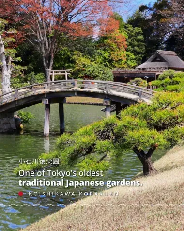 Koishikawa Korakuen, one of Tokyo's oldest traditional Japanese gardens