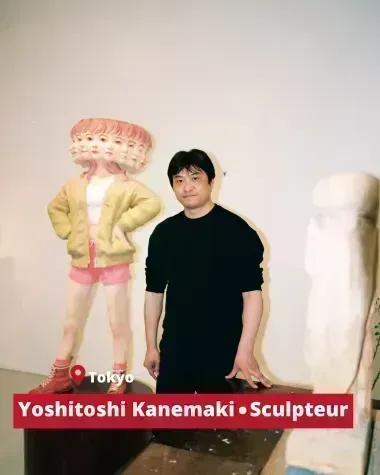 Portrait de l'artiste sculpteur Yoshitoshi Kanemaki