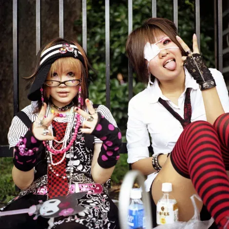 The trendy Harajuku is the birthplace of the most unlikely fashion trends.